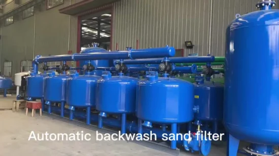 Automatic Backwash Sand Filter for Petroleum Industry Water Treatment